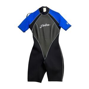 Jobe Wetsuit Womens 9-10 Neoprene Power Stretch Flat Stitch Shorty Surf Dive